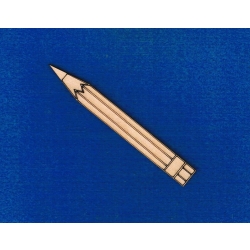 Kredka 10x1,1cm / SKLEJKA #3mm  / grawer
